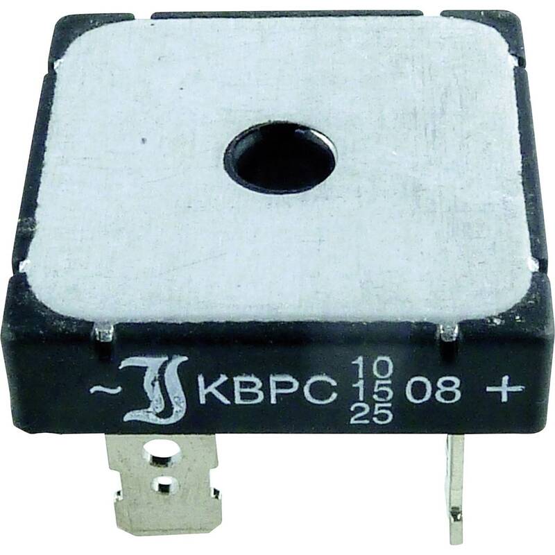 Diotec Brückengleichrichter KBPC10/15/2506FP 600V 25A Einphasig Heizgerät 1.2V - 2050000143939