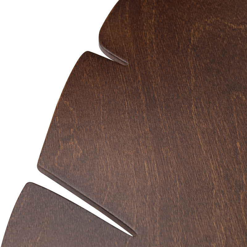Envostar Wandleuchte Lehti Nussbaum 69x24 cm dimmbar 4x15W G9 Holz - 5906135159918
