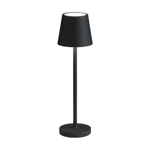 B-Ware LCD LED Tischleuchte Akku 5097 dimmbar Gartenlampe schwarz IP54 37,35cm