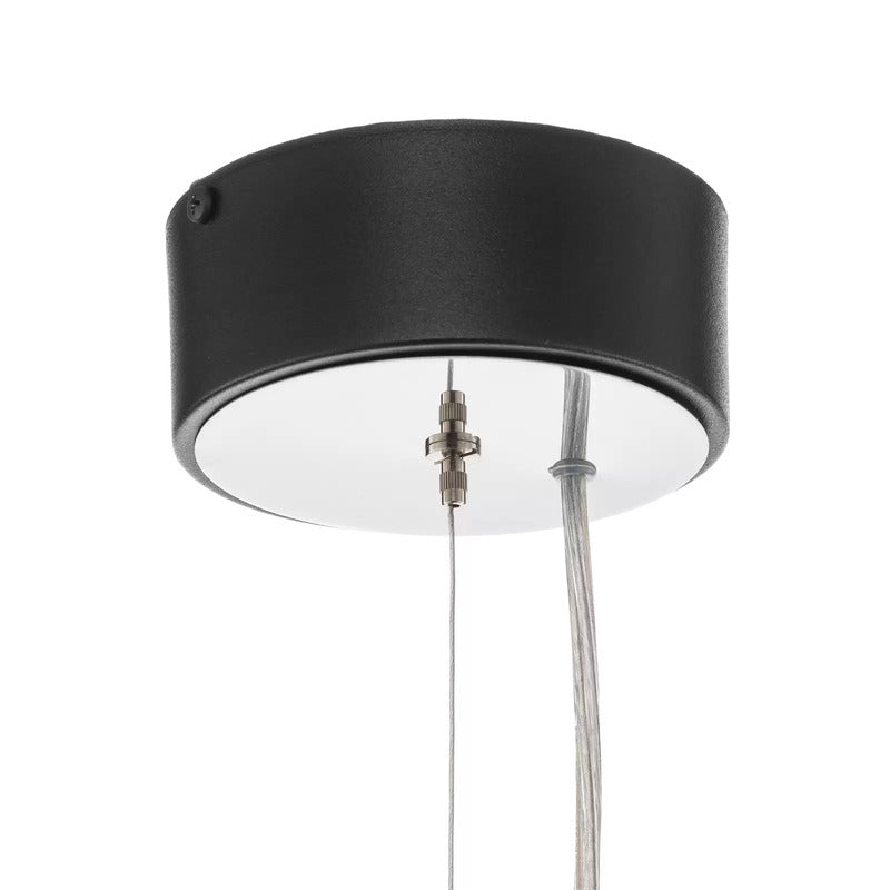 Hängeleuchte Vento schwarz Ø 50 cm Hängelampe Pendelleuchte Pendellampe Leuchte - 5905563000496