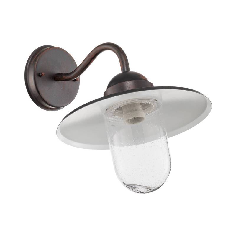 Lindby Rostbraune Außenwandlampe Außenwandleuchte Lampe Leuchte Filip - 4251096517484