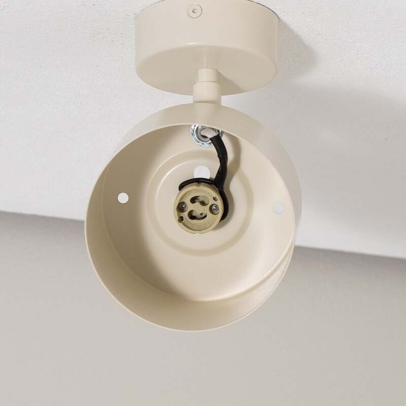 Deckenstrahler Chloe GU10 dimmbar creme Stahl 16cm verstellbar für Wohnräume - 5902553234930