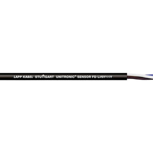 B-Ware LAPP Sensorleitung Steuerkabel 3 x 0.25 mm² UNITRONIC SENSOR FD Schwarz 100 m