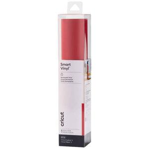 B-Ware Cricut Folie Vinyl Bastelmaterial Smart Vinyl Permanent Rot 33cm X 370cm Rolle