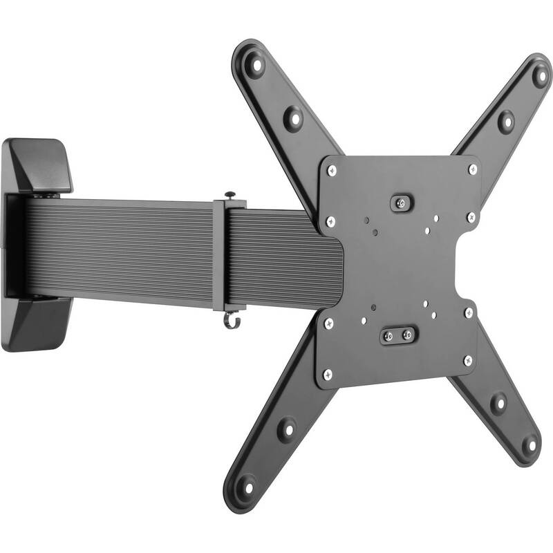 My Wall TV-Wandhalterung Ausziehbar Neigbar Schwenkbar 58,4-139,7cm schwarz 35kg - 4012386132967