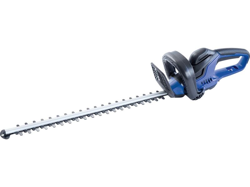 LUX-TOOLS Elektro-Heckenschere E-HS-600/55 A Strauchschere 55cm 20mm - 4007872343255