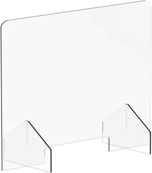 B-Ware hjh OFFICE Thekenaufsatz Aufsteller Spuckschutz Acryl transparent 65x90 cm118
