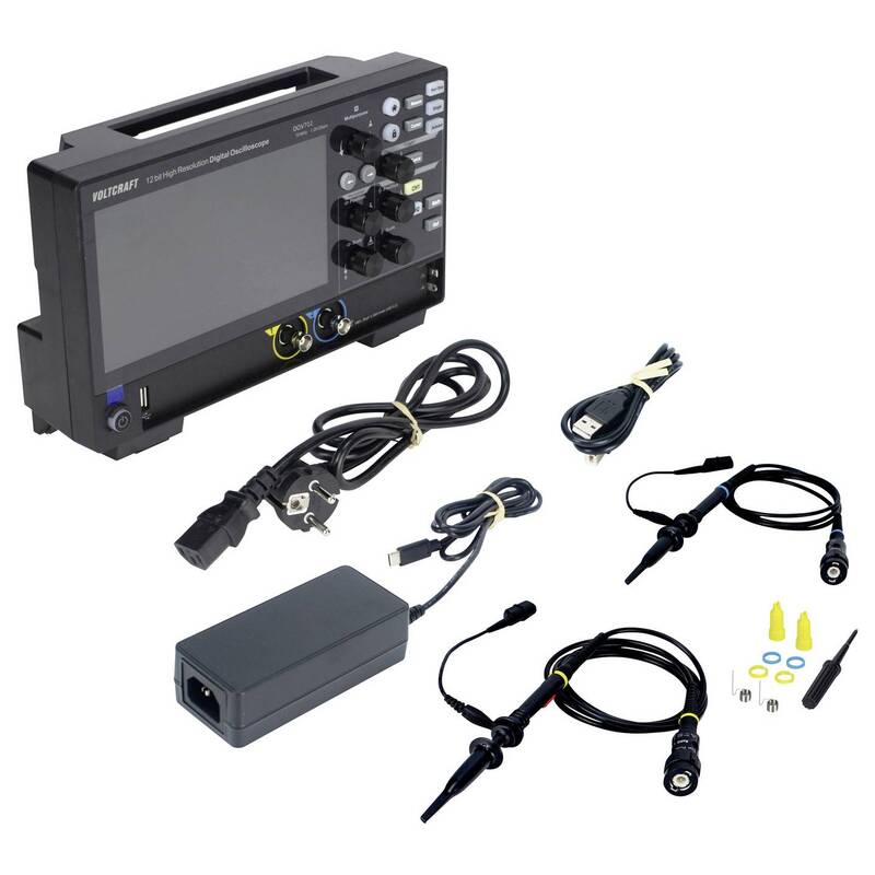 Voltcraft Digital-Oszilloskop DOV702 70 MHz 2-Kanal 1,25 GSa/s 50 Mpts 12 Bit - 4064161397115