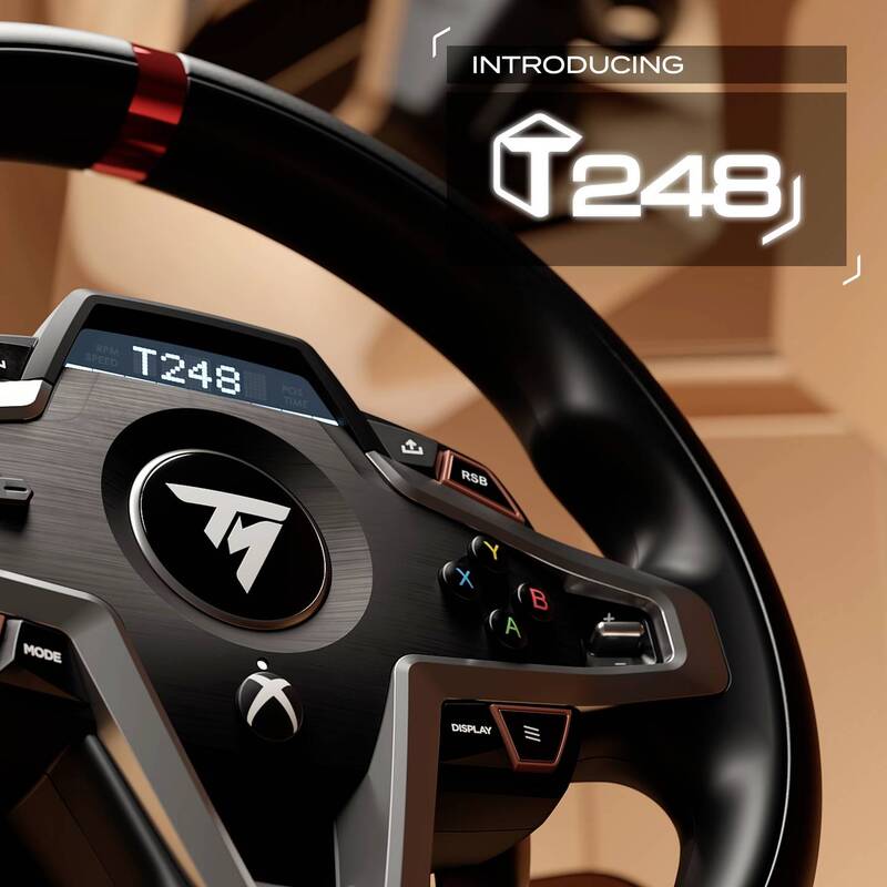 Thrustmaster Lenkrad T248 X Racing Wheel USB PC Xbox One Series X schwarz - 3362934402754