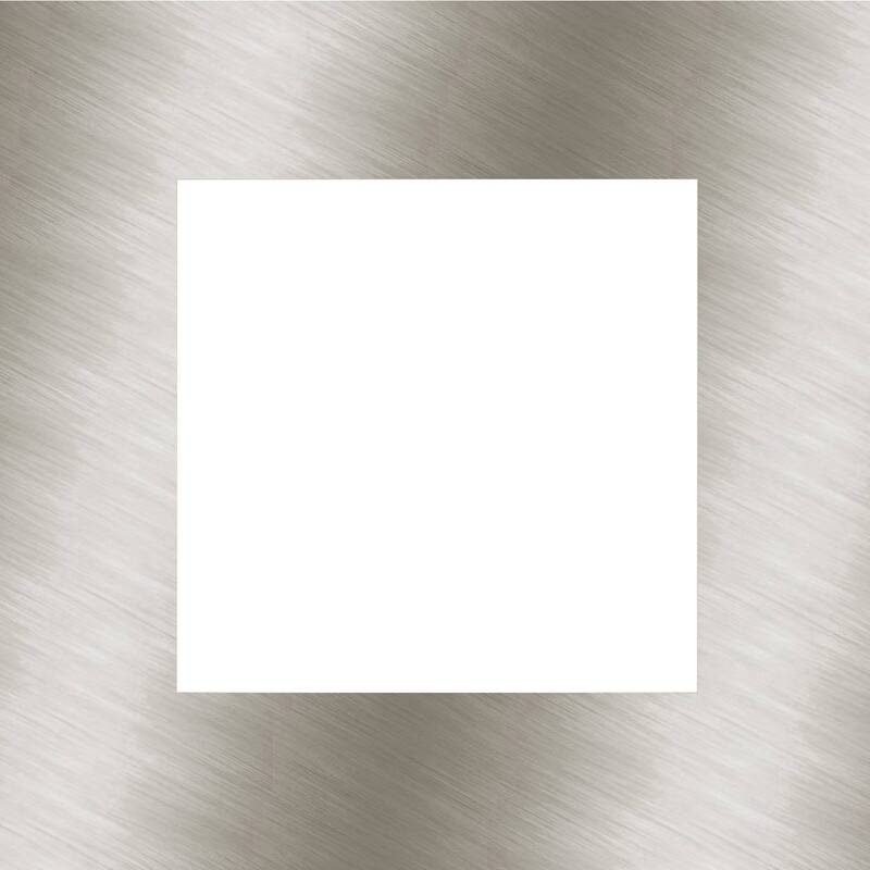 Heitronic Einbauleuchte LED 3.5W warmweiß quadratisch Edelstahl 2700K IP20 95lm - 4002940276350