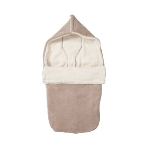 B-Ware koeka Fußsack Kinderwagensack Buggy Plüsch Vik Clay Universal Cord Struktur