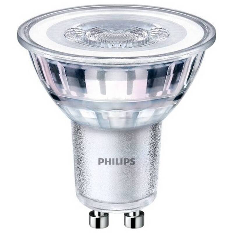 Philips Glühlampe Leuchtmittel Reflektor GU10 Warmweiß 3.5 W 3000 K 54mm 8 STÜCK - 8718696721353