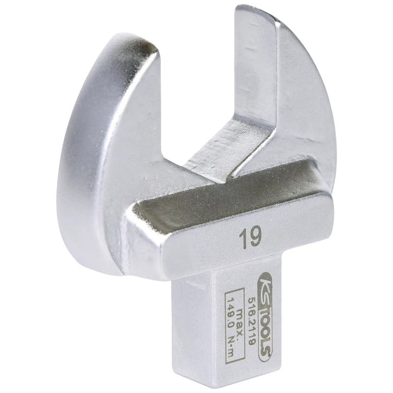 KS Tools Einsteckmaulschlüssel 19 mm Sechskant Werkzeug Handwerkzeug verchromt - 4042146231494