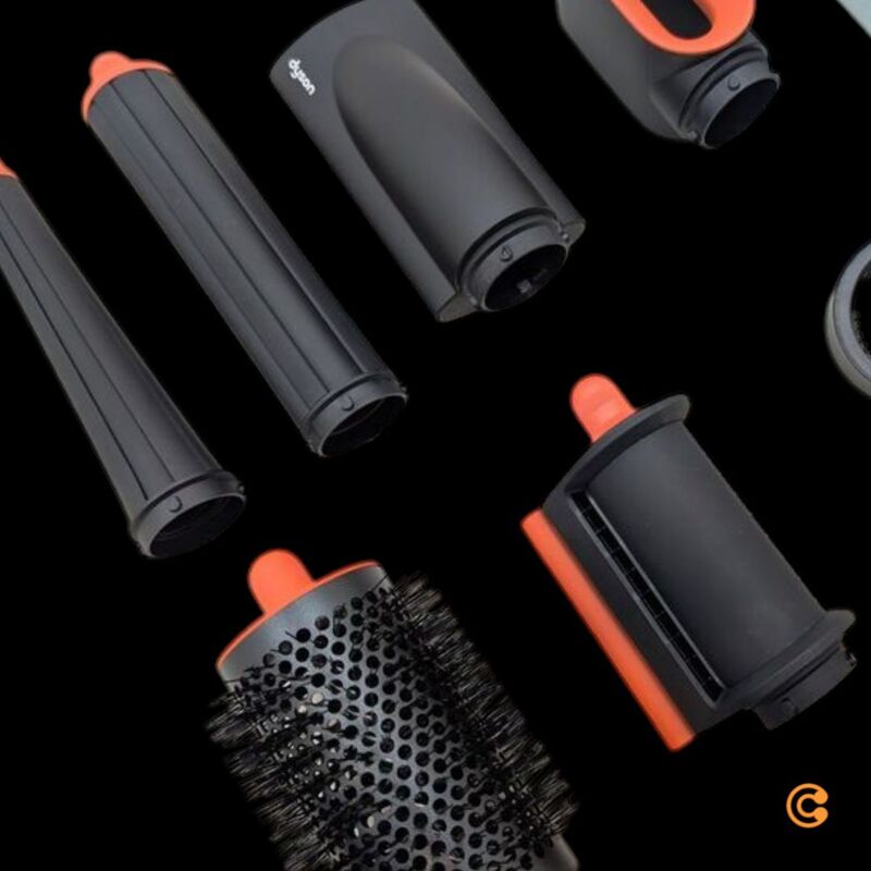 Dyson Lockenstab Airwrap i.d. Haartrockner Stylinggerät schwarz 1300W 3 Stufen - 5025155098943