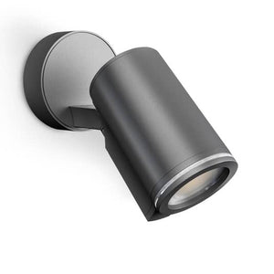 B-Ware Steinel Außenstrahler Spot One GU10 LED Strahler anthrazit 3000K IP44 512lm