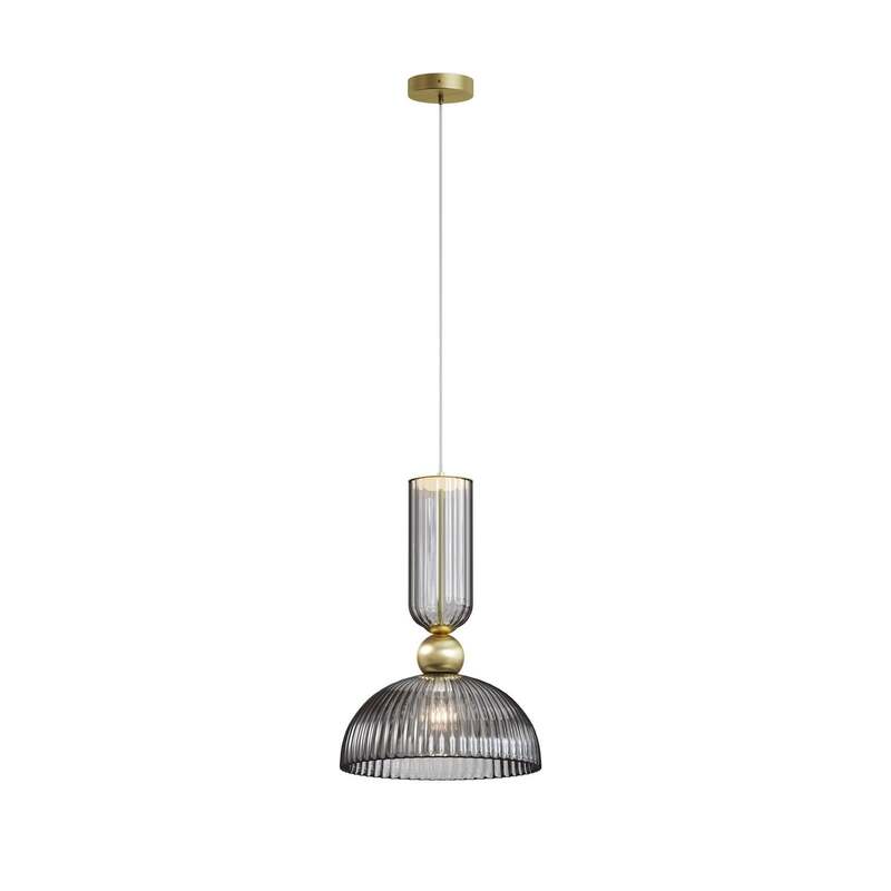 Maytoni Hängelampe Hängeleuchte Antic LED Pendelleuchte dimmbar rauchgrau gold - 4099776081197