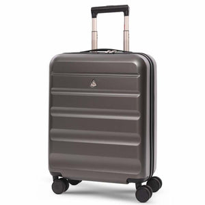 B-Ware Aerolite Expandable Kabinentrolley 55x40x20cm 4 Rollen Hartschale Charcoal