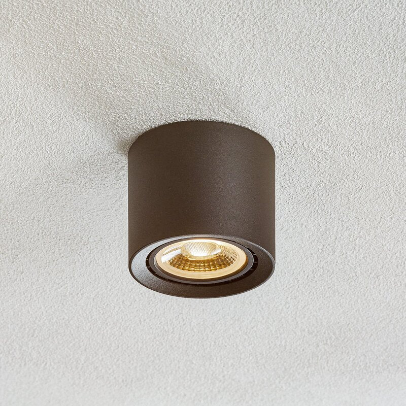 Lucide Deckenleuchte Lampen LED warmweiß dim to warm schwarz Aluminium742 - 5411212092120