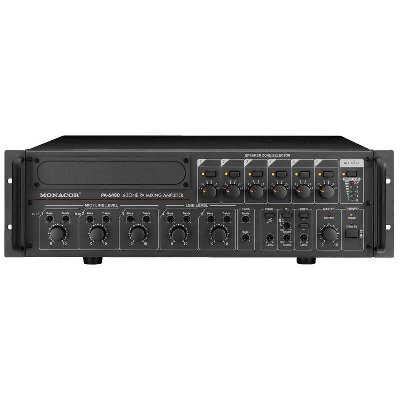 Monacor ELA Verstärker Endstufe Prosound PA 19 Zoll System SIEHE TEXT/FOTO - 4007754199024