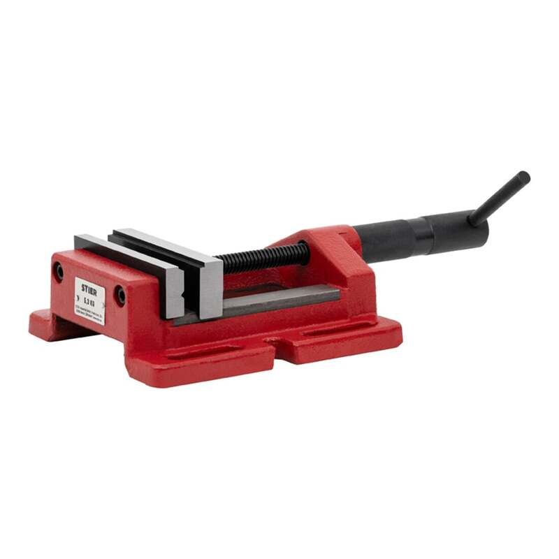 STIER Maschinenschraubstock Spannstock Werkzeughalter 120mm 110mm grau 5,4kg - 4251709624165