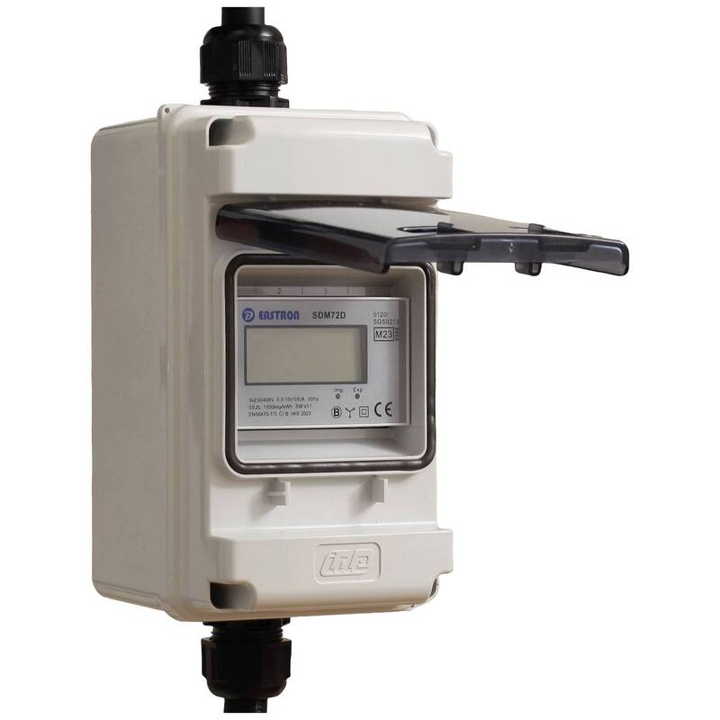 Counttec EC332C Mobiler Stromzähler Drehstromzähler digital 32 A MID-konform: Ja - 4026576033200