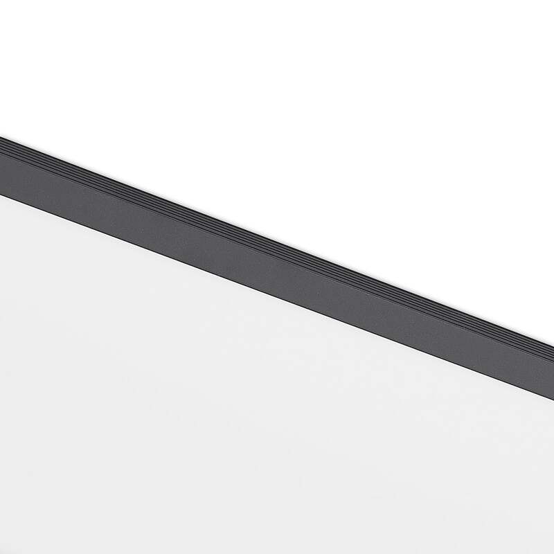 Lindby Deckenleuchte Nelios LED Lampe Leuchte dimmbar schwarz 80x30cm 4000K - 4251911738490