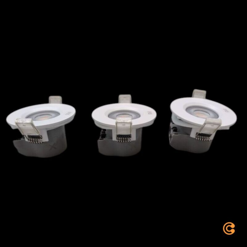 Nordlux LED Einbauleuchte Don Smart 3er Set Downlight dimmbar IP65 weiß 8,5cm - 5704924013263
