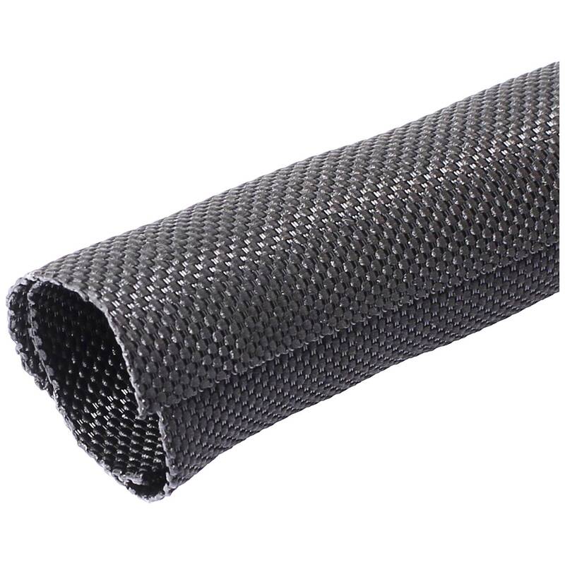 TRU COMPONENTS Kabelschutzschlauch Geflechtschlauch Kabelbündelung 19 mm schwarz - 4260732285939