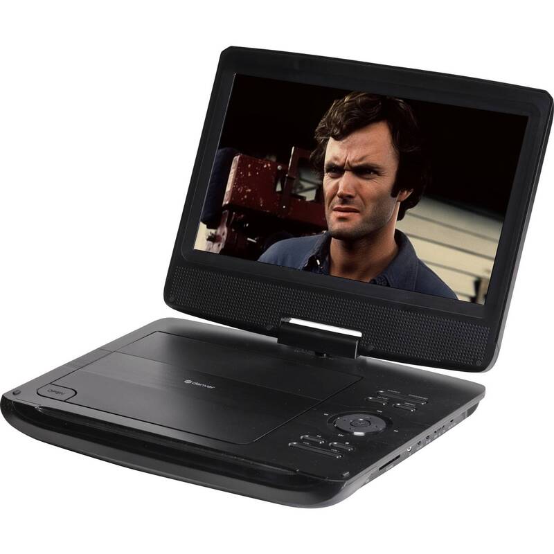 Denver Tragbarer DVD-Player MT-1097 10 Zoll LCD Akkubetrieb schwarz 25,4cm - 5706751068041