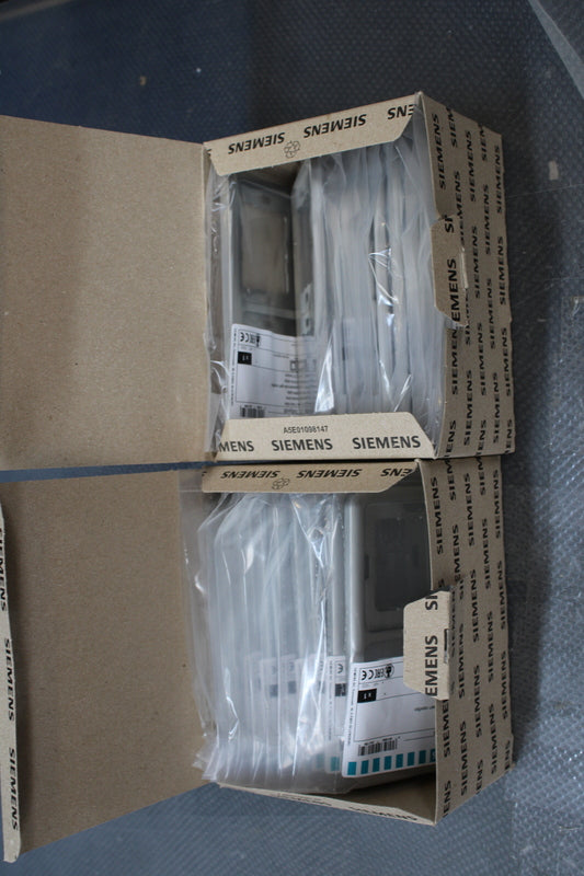 Siemens Schalterprogramm 2fach Rahmen Abdeckung Delta Silber 5TG1772 20 Stück - 4001869041759
