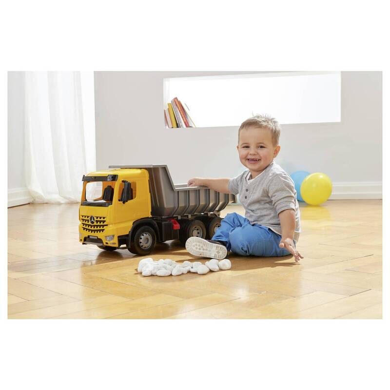 Lena GIGA TRUCKS Muldenkipper Arocs Spielzeuglaster Baustellenspielzeug Kipper - 4006942810994