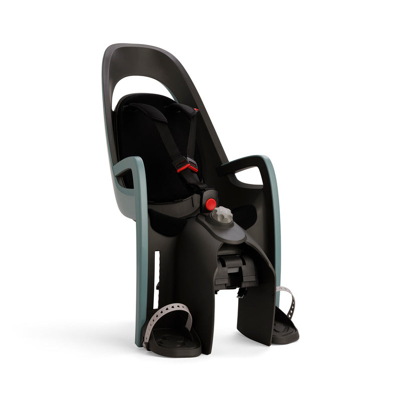 Hamax Caress Kindersitz Gepäckträger grün/schwarz für Kinder bis 22 kg - 7029775531123