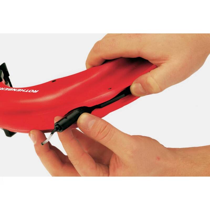 Rothenberger Rohrschneider Ratschen-Teleskop-Rohrabschneider 6-67mm 0,835kg - 4004625700310