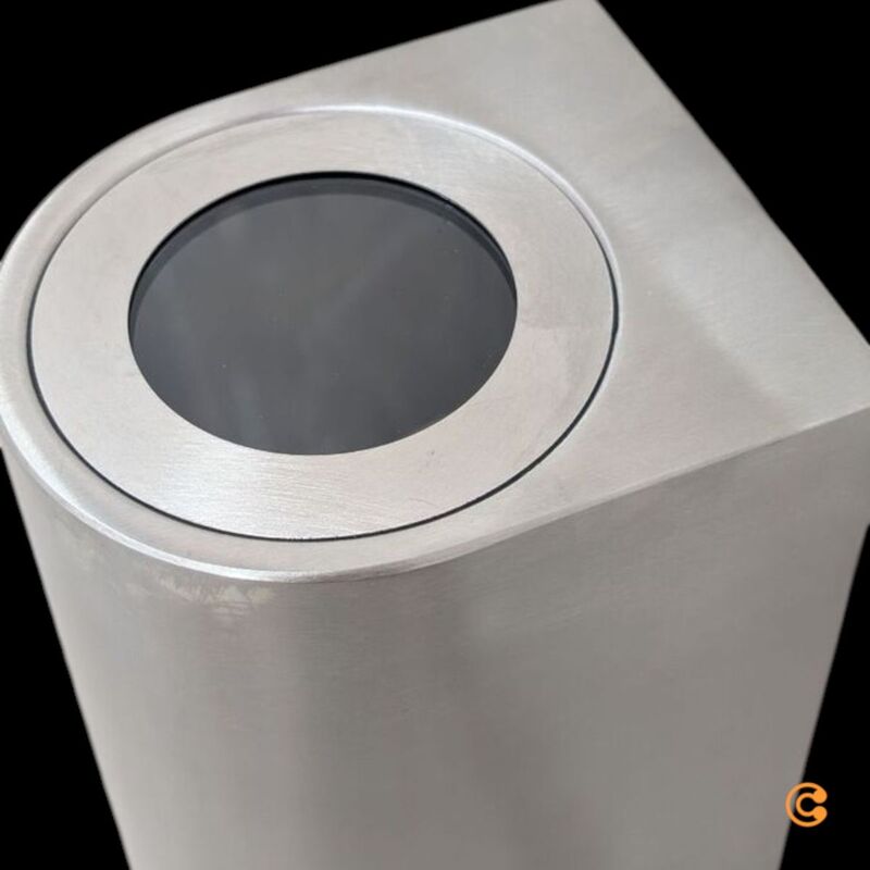Nordlux Außenwandleuchte Canto Maxi 2 Gartenlampe Leuchte IP44 Edelstahl - 5701581483880