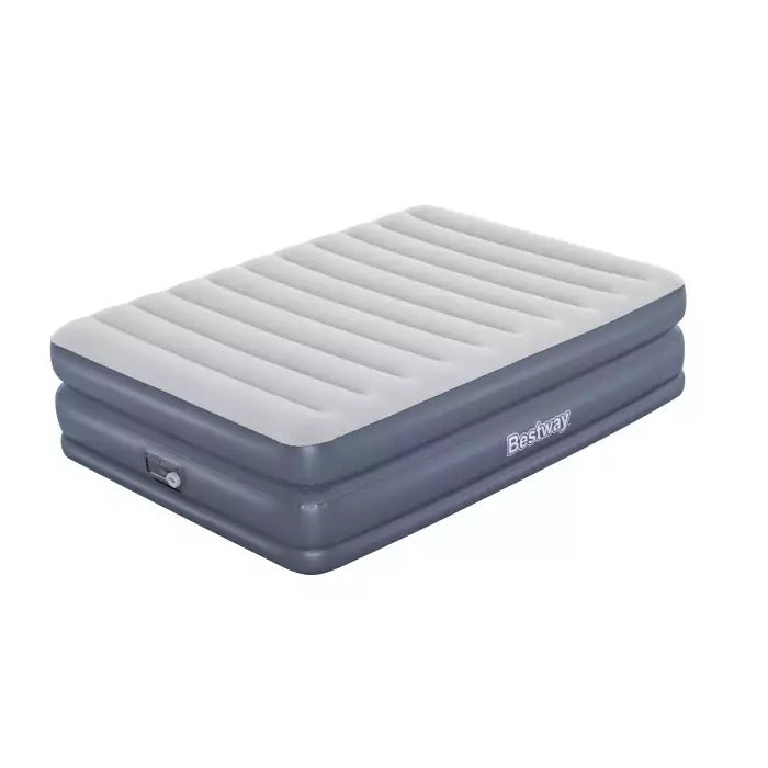 BESTWAY Luftmatratze Tritech Queen Gästebett 203x152x51cm mit Pumpe robust PVC - 6941607311899