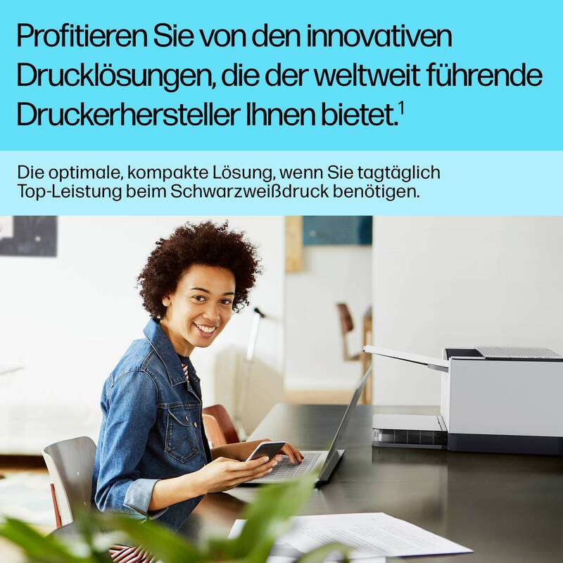 HP LaserJet M209dw Drucker Laserdrucker 29 S./min Duplex WLAN USB A4 schwarzweiß - 0194850664267