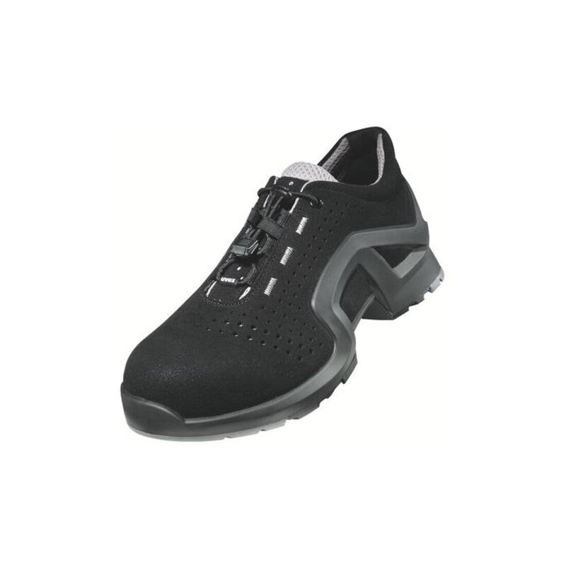 Uvex Halbschuhe 1 support S1 Sicherheitsschuhe Arbeitsschuhe schwarz grau Gr. 43 - 4031101539249