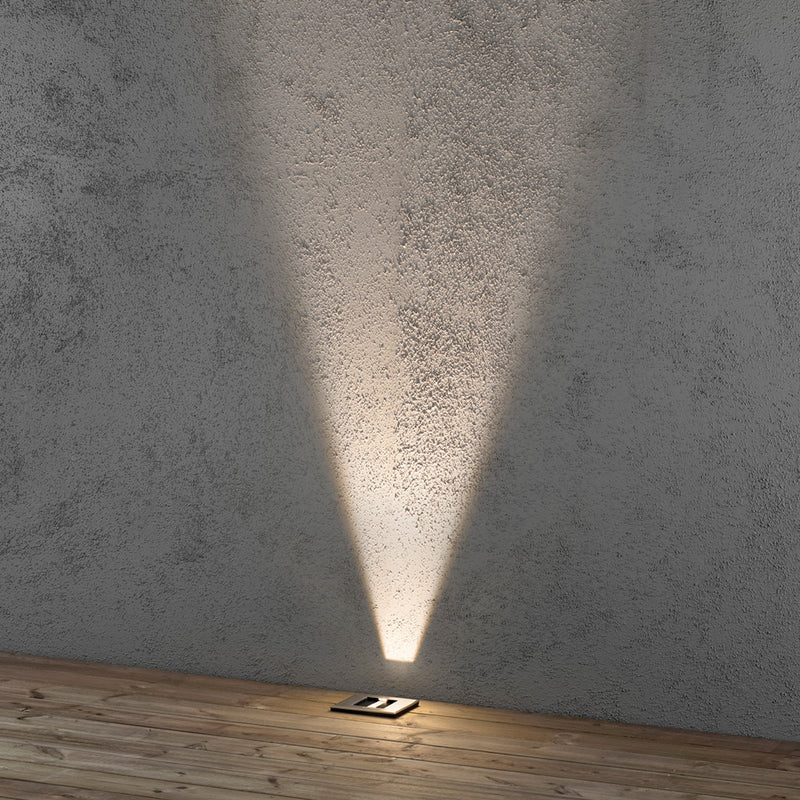 Konstsmide LED Bodeneinbauspot Malte Gartenleuchte Edelstahl 6W warmweiß IP65 - 7318307960310