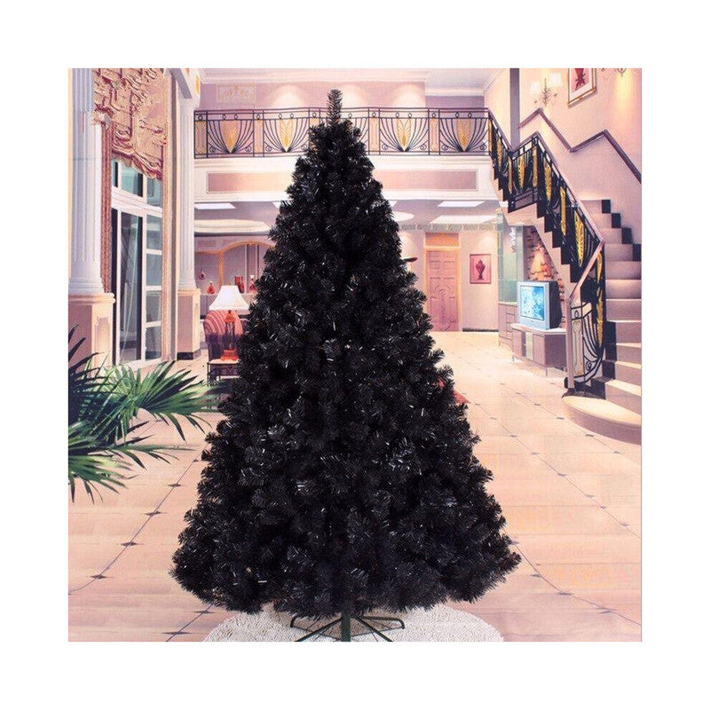Shatchi Weihnachtsbaum Tannenbaum Künstlich Alaskan Pine Schwarz 3,6 m Stän832 - 5056141023939