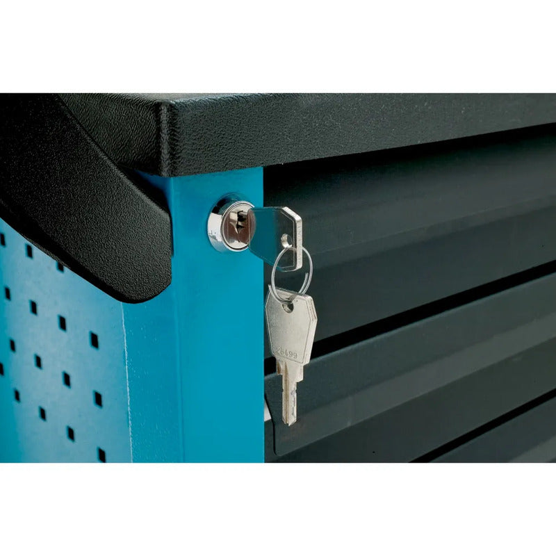 Hazet Werkstattwagen Werkzeugwagen blau 6 Schubladen 300kg Tragkraft 915x498mm - 4000896148578
