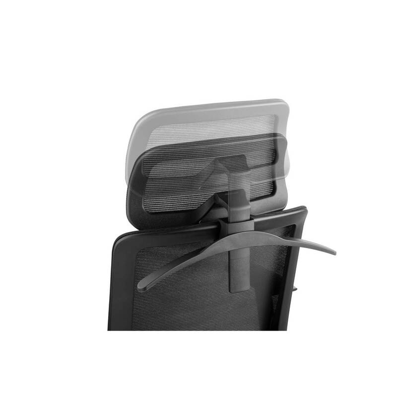 SpeaKa Professional Bürodrehstuhl ergonomisch SP-MOC-001 schwarz 150kg - 4064161408996