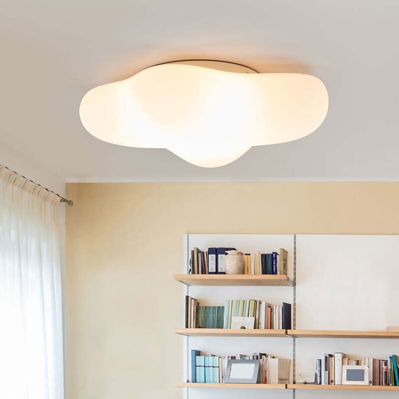 Mantra Iluminación Deckenlampe EOS LED Wolkenform Lampe 50cm weiß IP44 4-flammig - 8435153218828