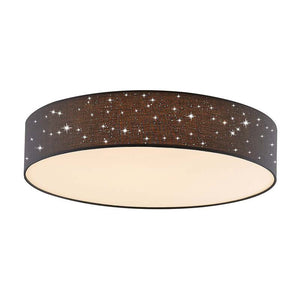 B-Ware Lindby Deckenlampe Ellamina LED Lampe dimmbar anthrazit Ø60cm mit Fernbedienung