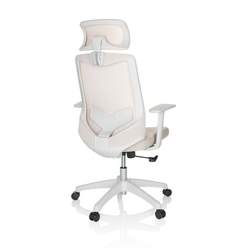 hjh OFFICE MIKEO W Home Office Bürostuhl Beige Drehstuhl Arbeitsstuhl Stuhl B796 - 4064323028352