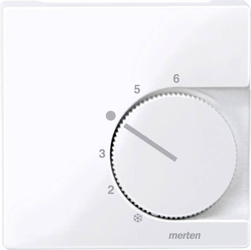 Merten 534725 Frontabdeckung Raumthermostat Heizungssteuerung Lüftung 9 STÜCK - 4042811043827