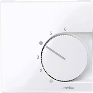 9x B-Ware Merten 534725 Frontabdeckung Raumthermostat Heizungssteuerung Lüftung 9 STÜCK