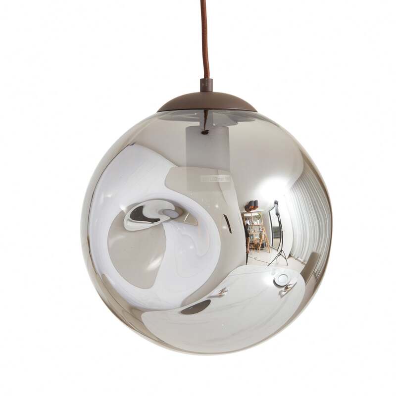 Lindby Hängeleuchte Pendelleuchte Valentina LED Lampe dimmbar grau Ø49cm 150cm - 4251911774719