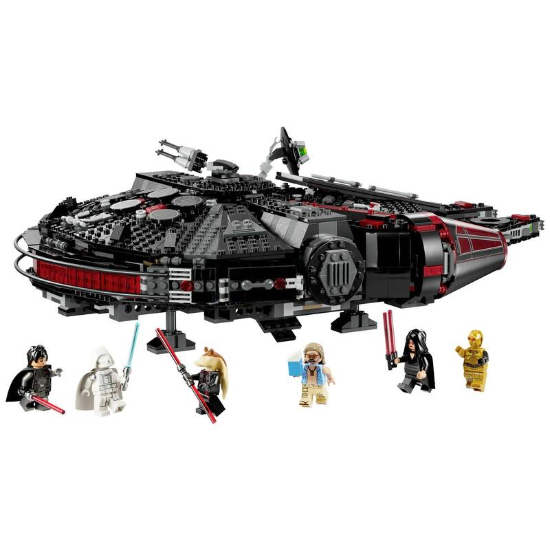 LEGO STAR WARS 75389 Dunkler Millennium Falke mit 1579 Teilen und 6 Minifiguren - 5702017584454