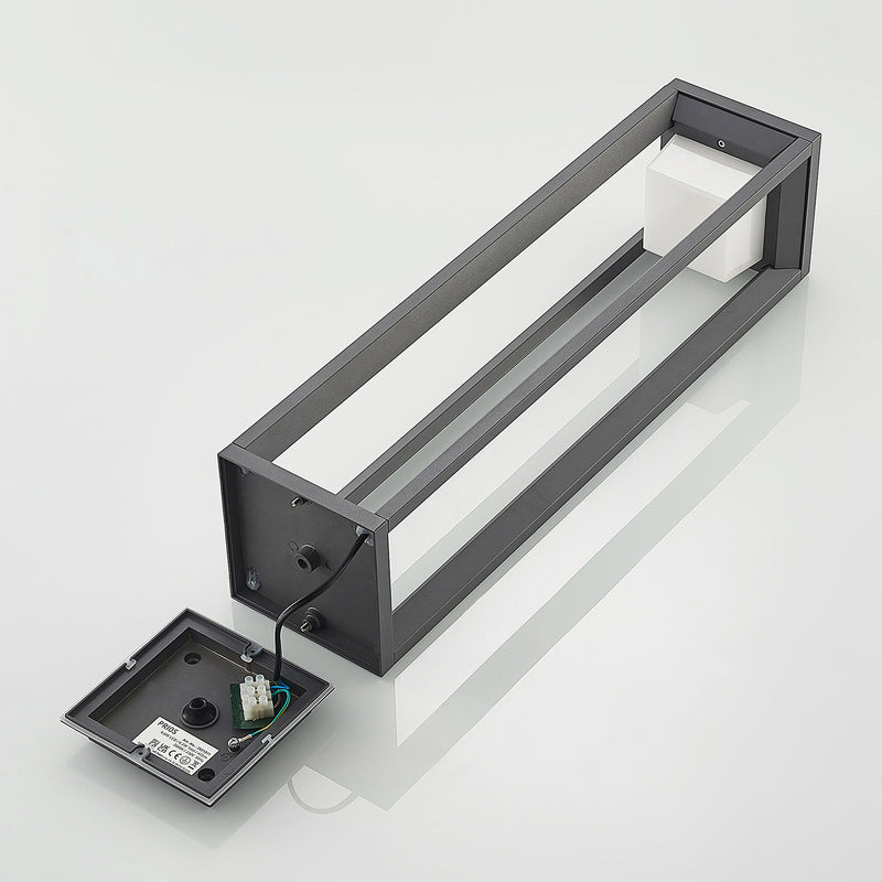Prios Wegeleuchte Gartenleuchte Gamion LED Pollerleuchte anthrazit 60cm IP54 - 4251911736915