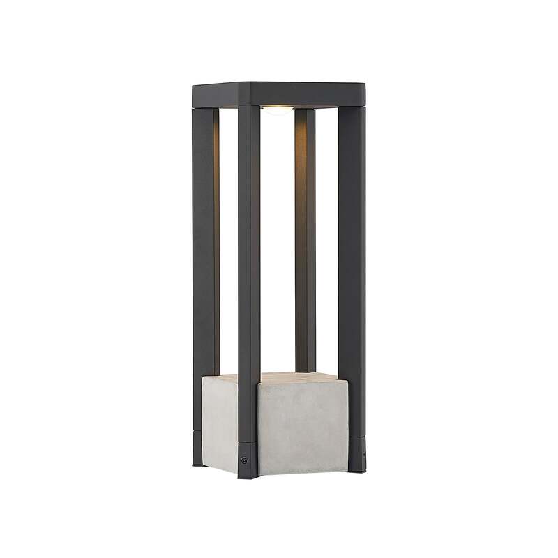 Lucande Kalisa LED Garten Leuchte Dark Grey Leuchte Lampe Außenleuchte LED - 4251911703344